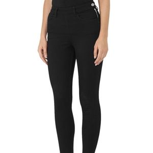 Reiss Hedy High Waist Ankle jeans ultra stretch with Side Zip